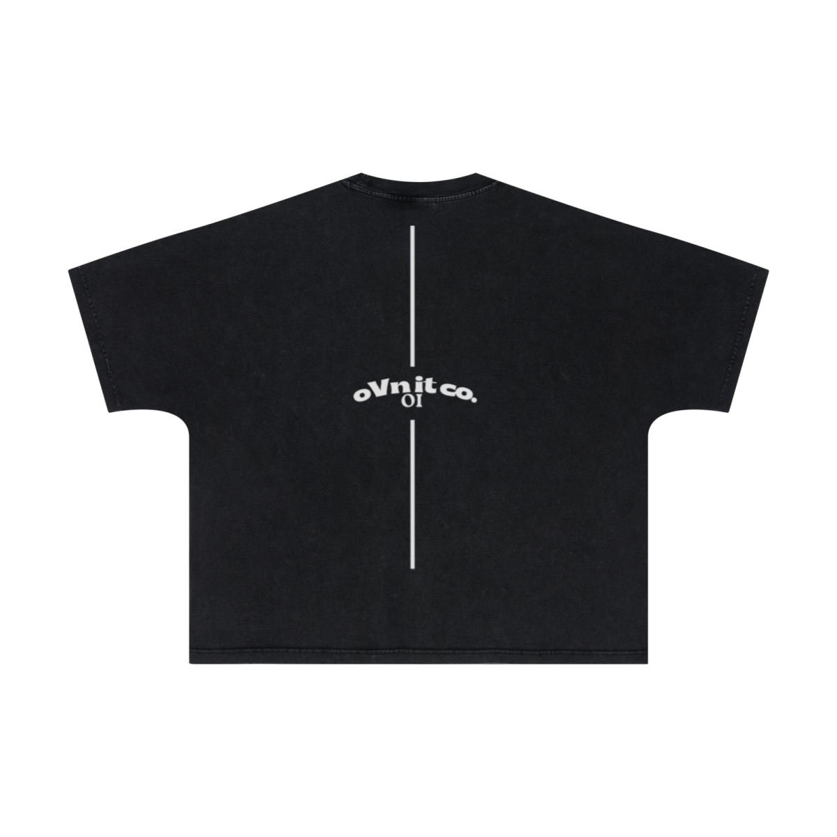 310GSM Unisex Vintage-Wash Batwing Sleeve T-shirt Snow wash