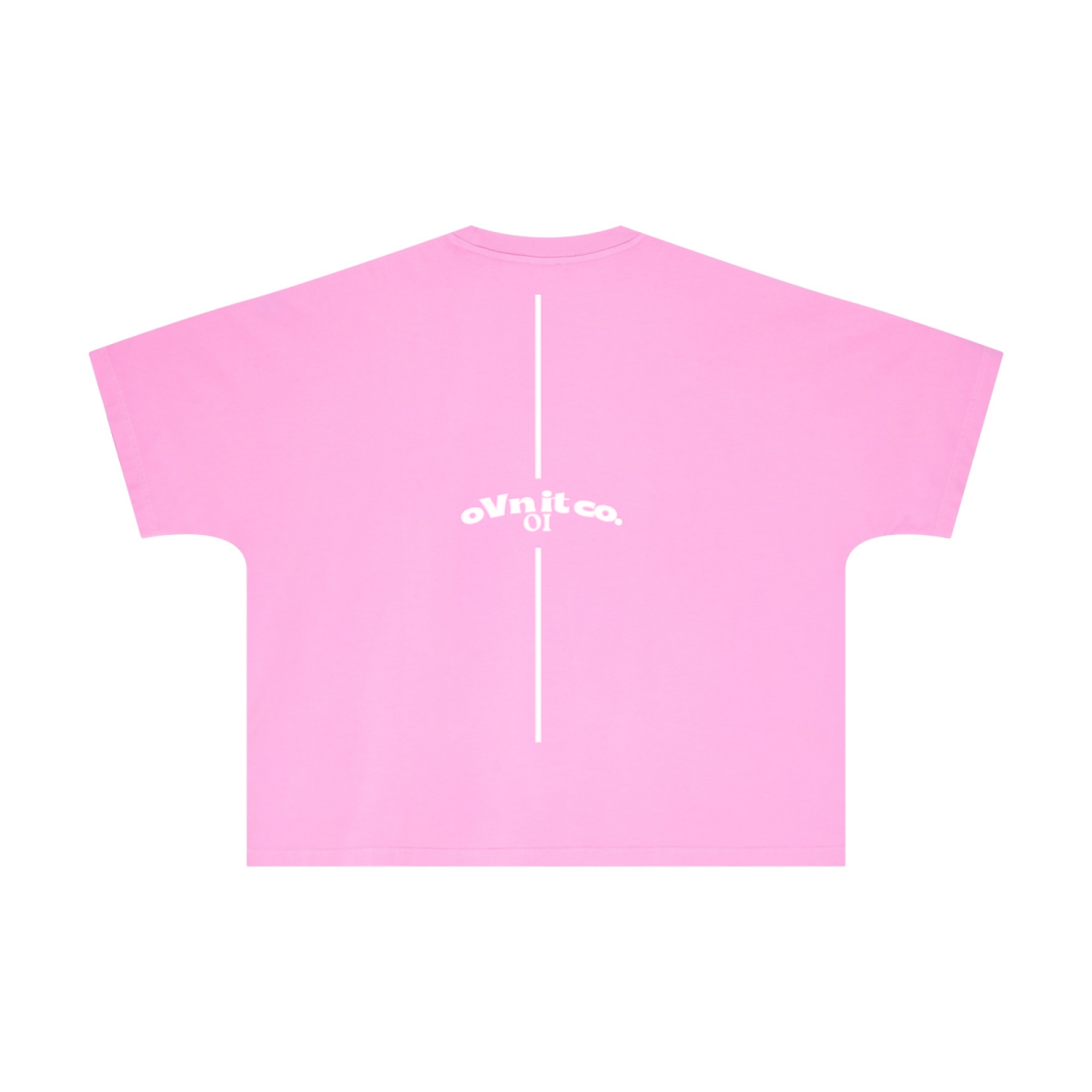 310GSM Unisex Vintage-Wash Batwing Sleeve T-shirt Peach pink